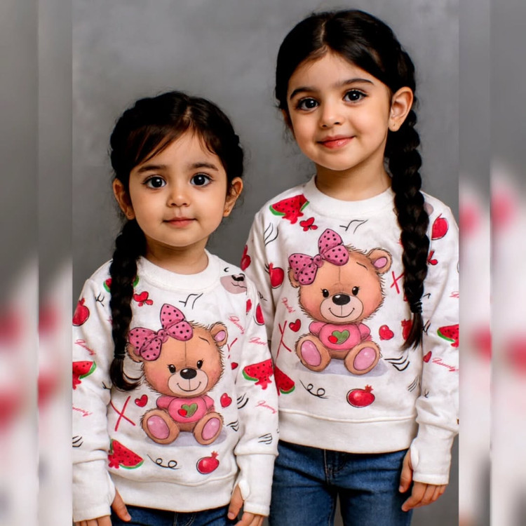 بلوز تک فینگردار دخترانه سایز 40 کد 1089