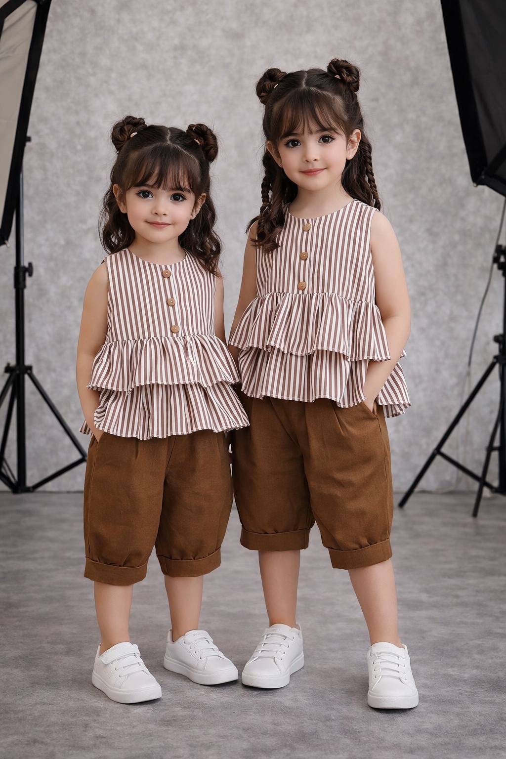 تاپ وشلوارک لنین ازیک سال تا7سال کد1118