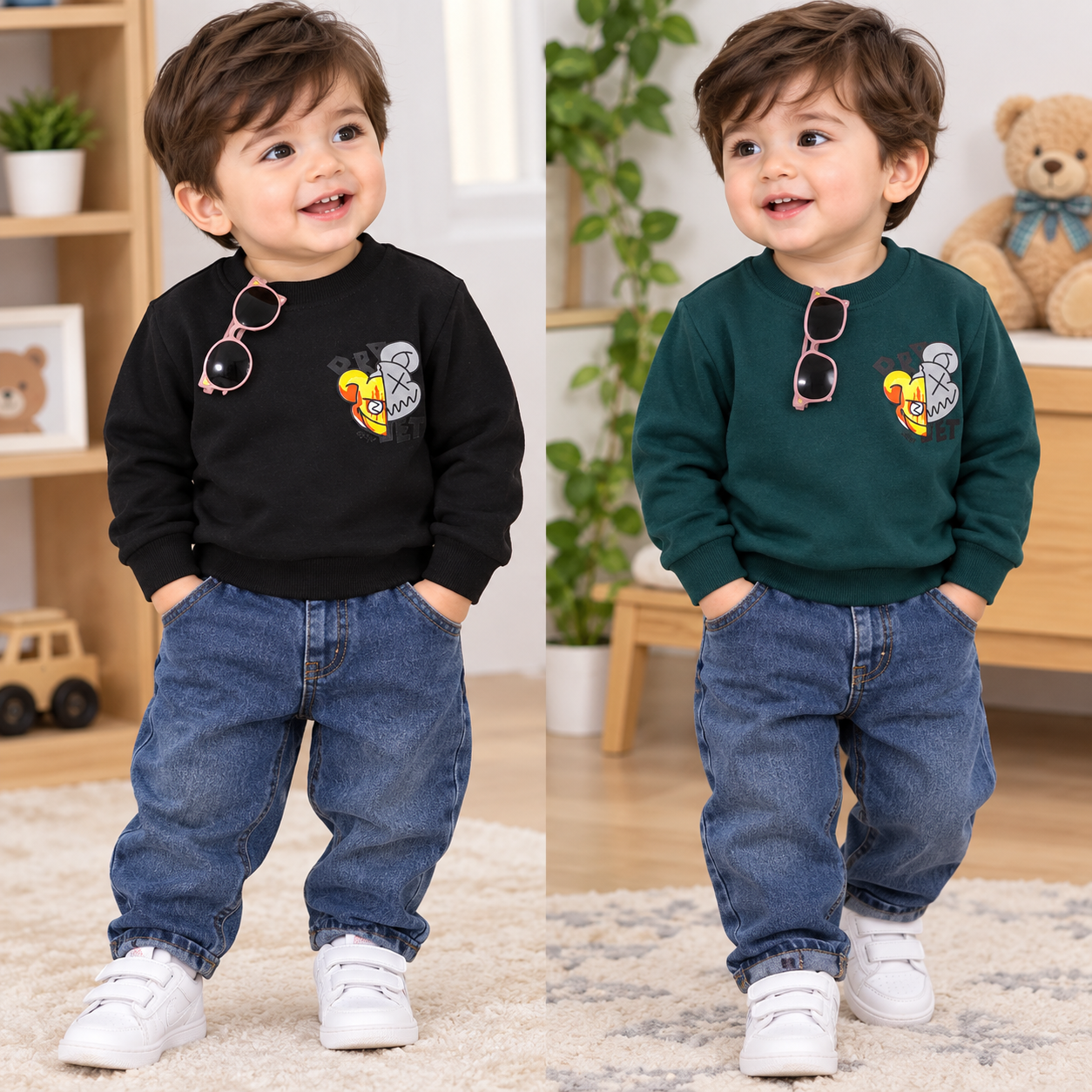 بلوز تک بچگانه سایز 35 کد 1356