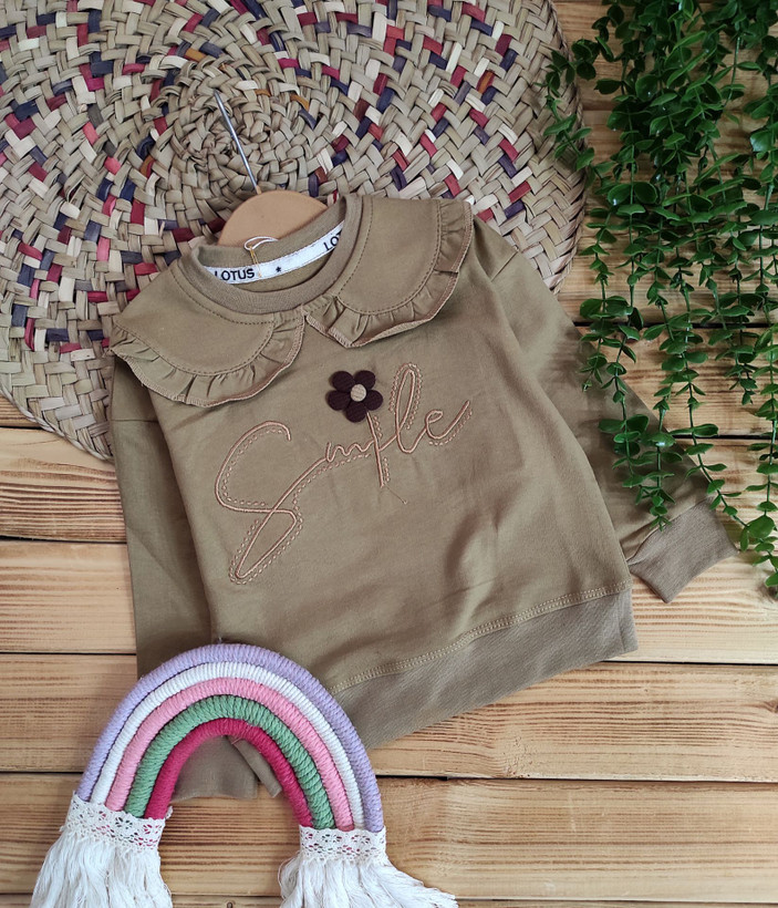 بلوز بچگانه دخترانه دورس سایز40تا55 کد1132